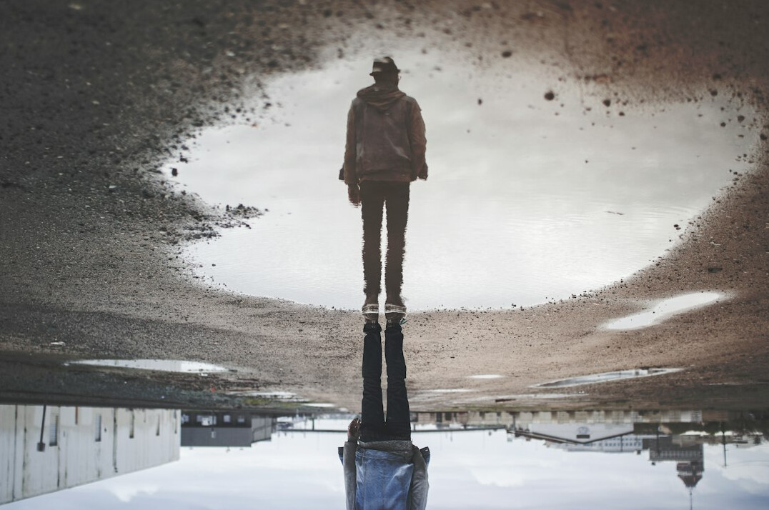 person reflecting on personal growth